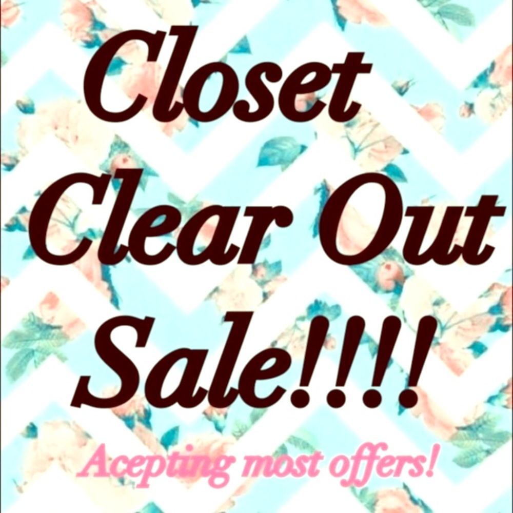 Closet clear out!!